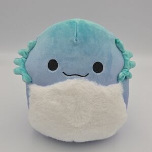 Squishmallows Kelly Toy CELLA Blue Ombré Bearded Dragon Fuzzy Belly 2022 8"